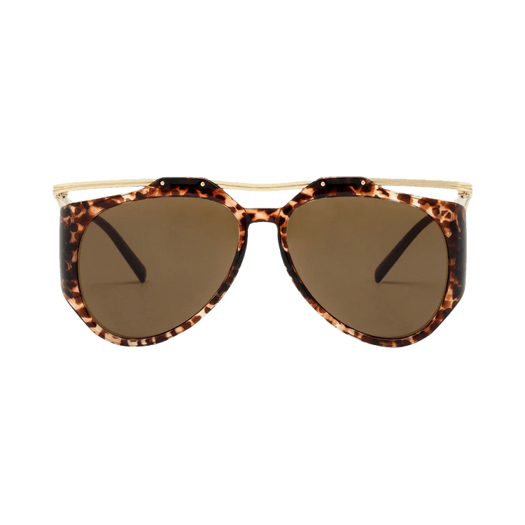 Saint Laurent Amelia Aviator Sunglasses 'Brown'