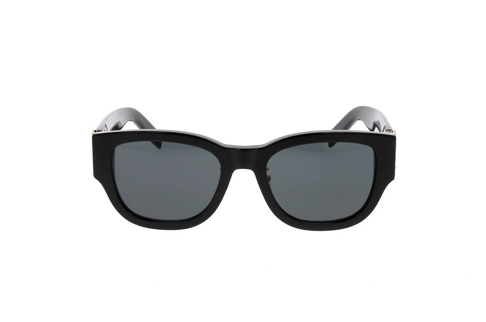 Saint Laurent Eyewear Logo-Detail Rectangular Sunglasses