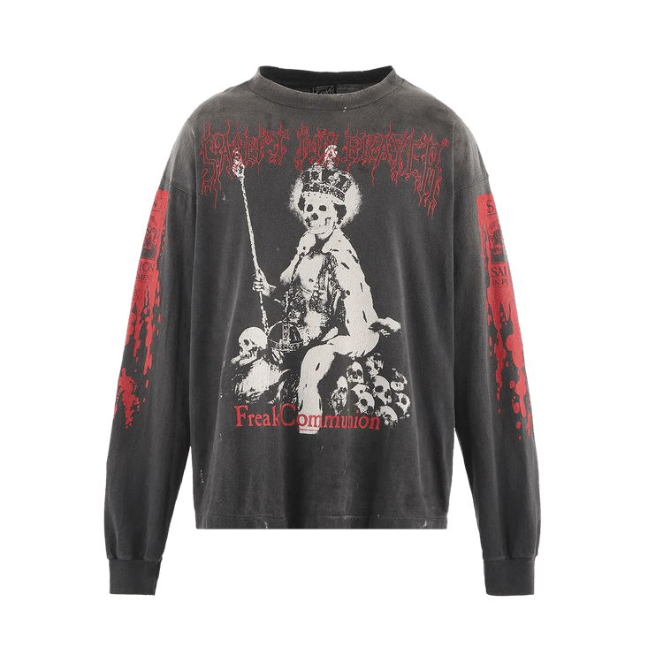 SAINT Mxxxxxx Saint is a Kiss Tee 'Black'