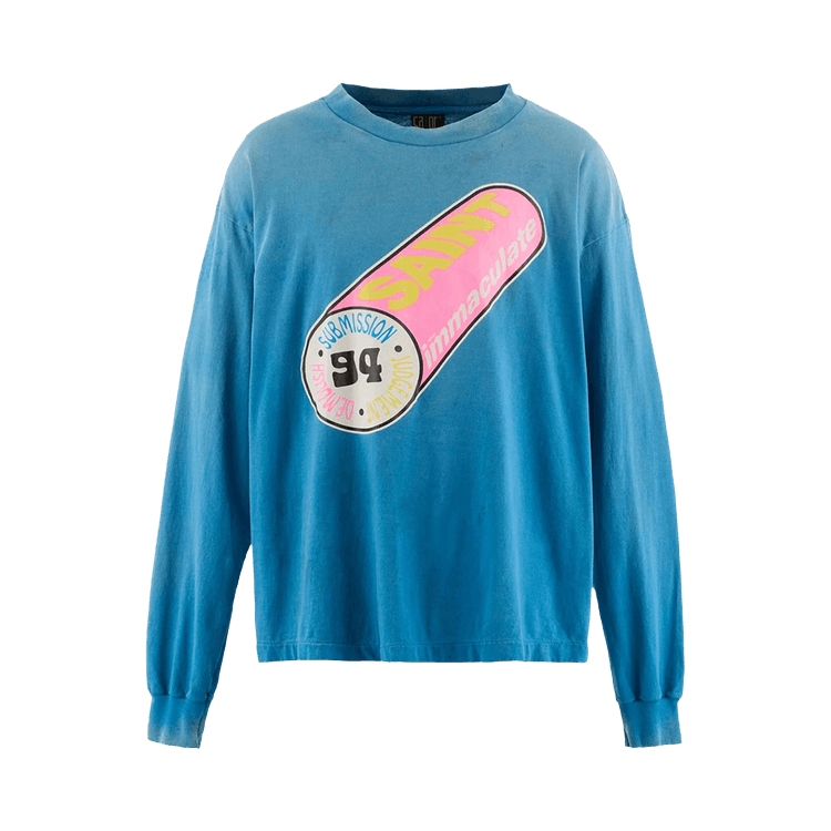 SAINT Mxxxxxx Immaculate Long-Sleeve Tee 'Blue'