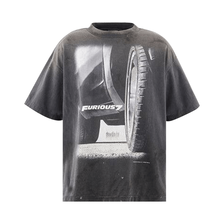 SAINT Mxxxxxx Furious 7 Short Sleeve Tee 'Black'