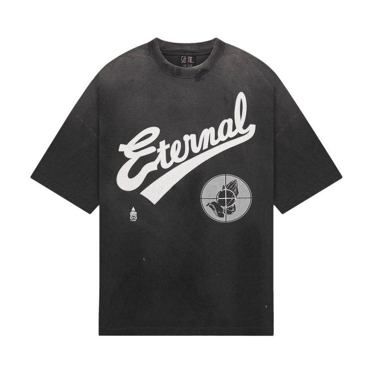 SAINT Mxxxxxx x Fear Of God Short-Sleeve T-Shirt 'Black'