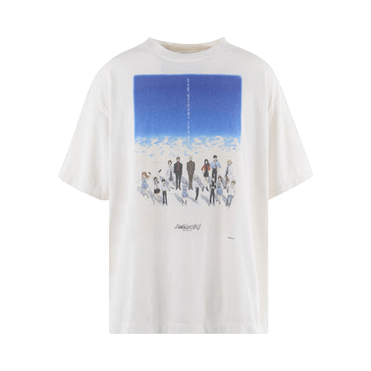 SAINT Mxxxxxx x Evangelion x GEEKS RULE Tee 'Blue/White'
