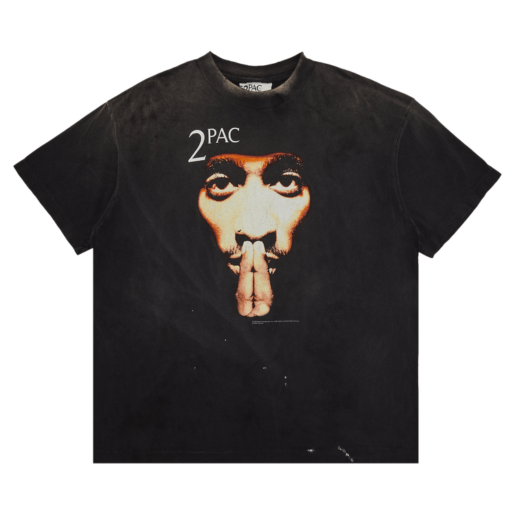 SAINT Mxxxxxx 2Pac Short-Sleeve Tee 'Black'