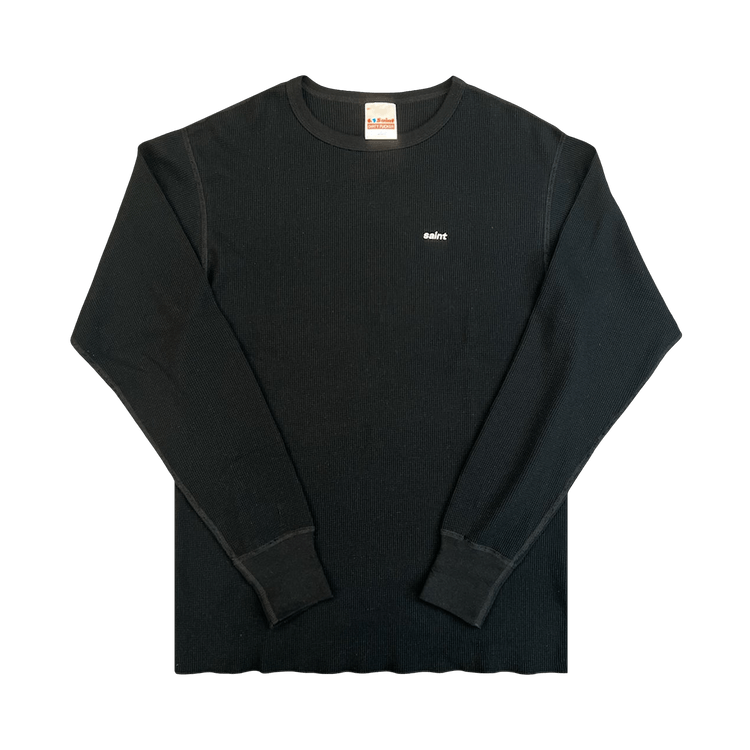 Saint Michael Thermal Shirt 'Black'
