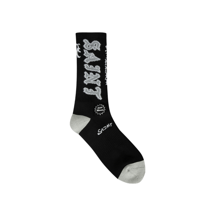 SAINT Mxxxxxx Saint Socks 'Black/Grey'