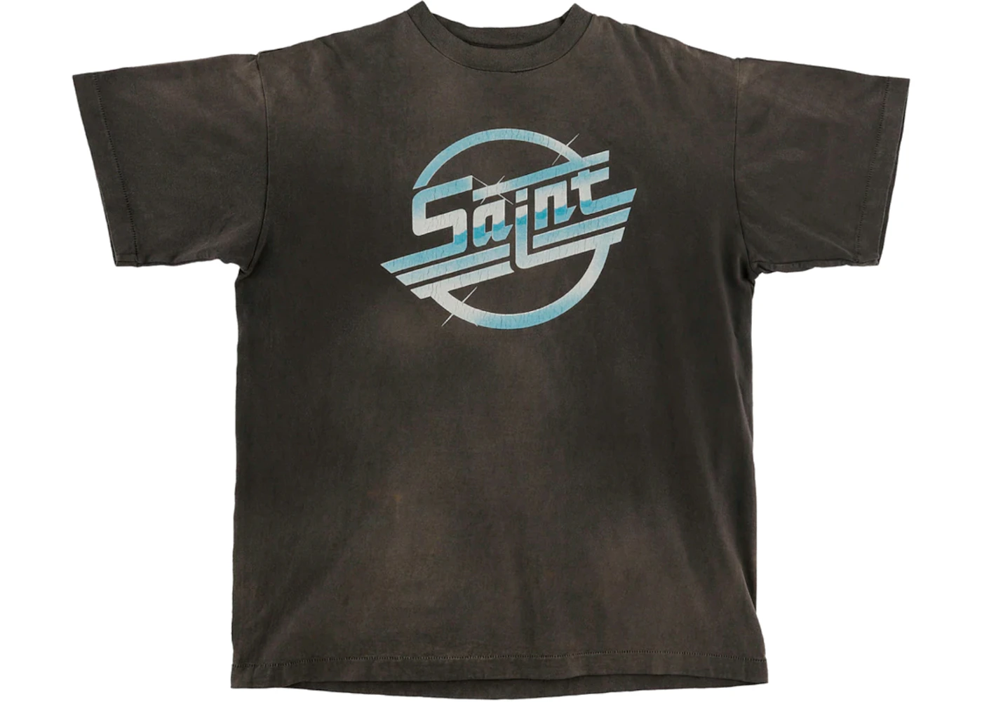 Saint Mxxxxxx Circle.S T-Shirt Vintage Black
