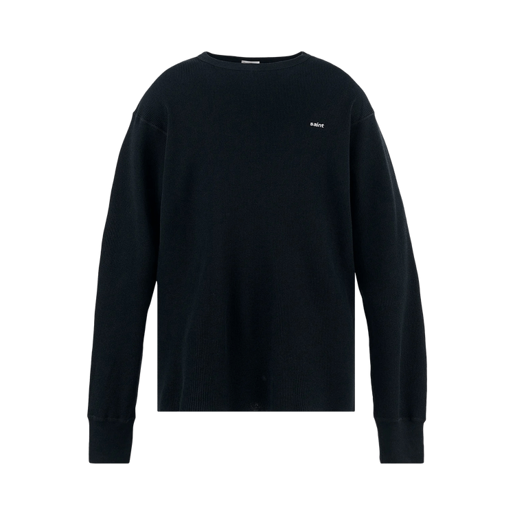 SAINT Mxxxxxx Thermal Long-Sleeve Tee 'Black'