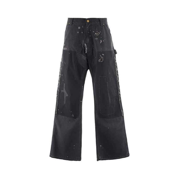 SAINT Mxxxxxx Double Knee Pants 'Black'