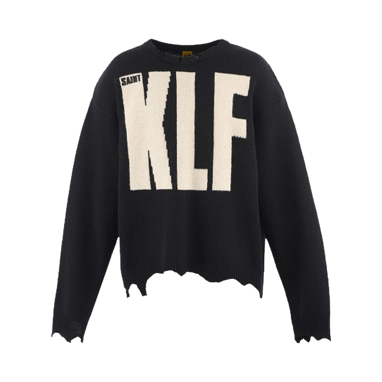 SAINT Mxxxxxx KLF Crew Neck Knit 'Black'