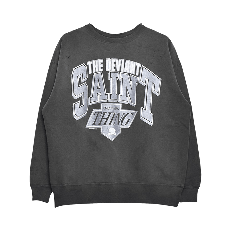 SAINT Mxxxxxx Deviant Crewneck Sweatshirt 'Black'