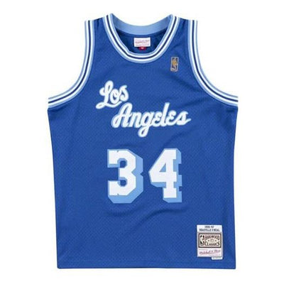 Mitchell & Ness NBA Shaquille O'Neal Los Angeles Lakers 1996-97 Swingman Jersey 'Blue White'