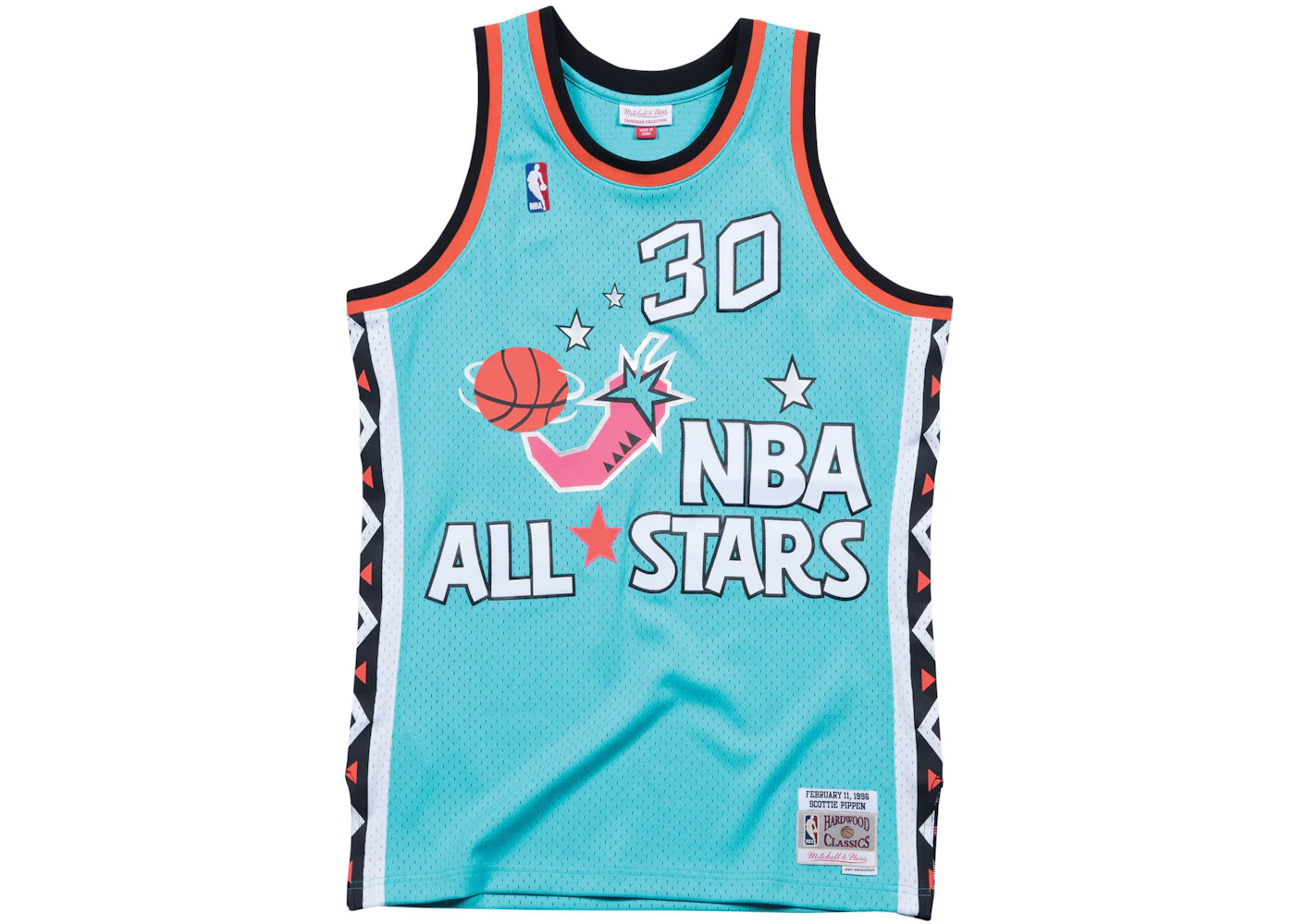 Mitchell & Ness All-Star East 1996-97 Scottie Pippen Swingman Jersey Teal