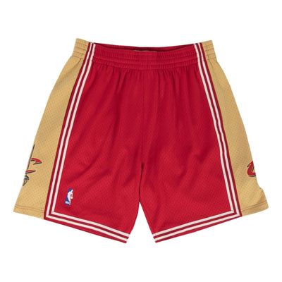 Mitchell & Ness x NBA Cleveland Cavaliers Road 2003-04 Swingman Shorts 'Red Gold'