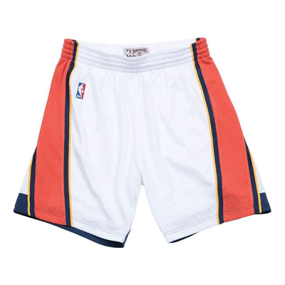 Mitchell & Ness NBA Swingman Shorts Golden State Warriors Home 2009-10 'White Orange'
