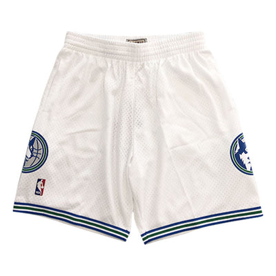Mitchell & Ness NBA Swingman Shorts Minnesota Timberwolves 1995-96 'White'