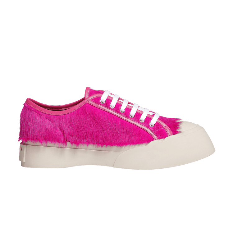 Marni Pablo Lace-Up Sneaker 'Fuchsia Calf Hair'