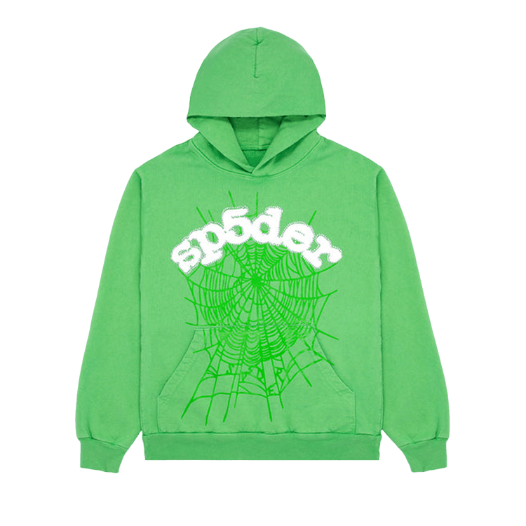 Sp5der Web Hoodie 'Slime Green'
