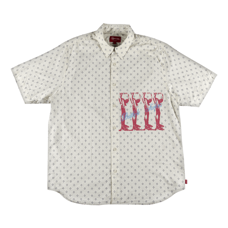 Supreme x Butthole Surfers Short-Sleeve Shirt 'White'