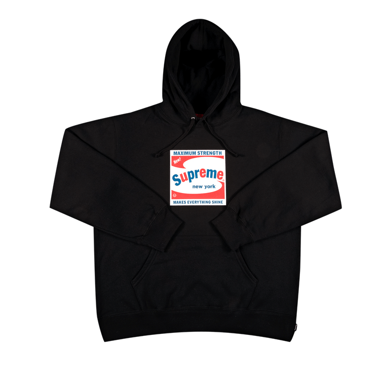 Supreme Shine Hooded Sweatshirt 'Black'
