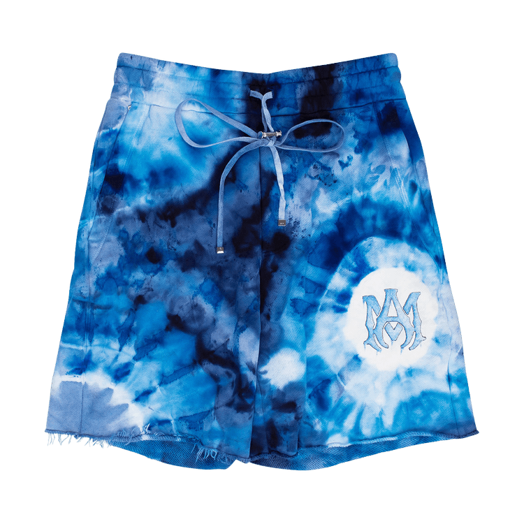 Amiri Tie Dye MA Sweatshorts 'Blue'