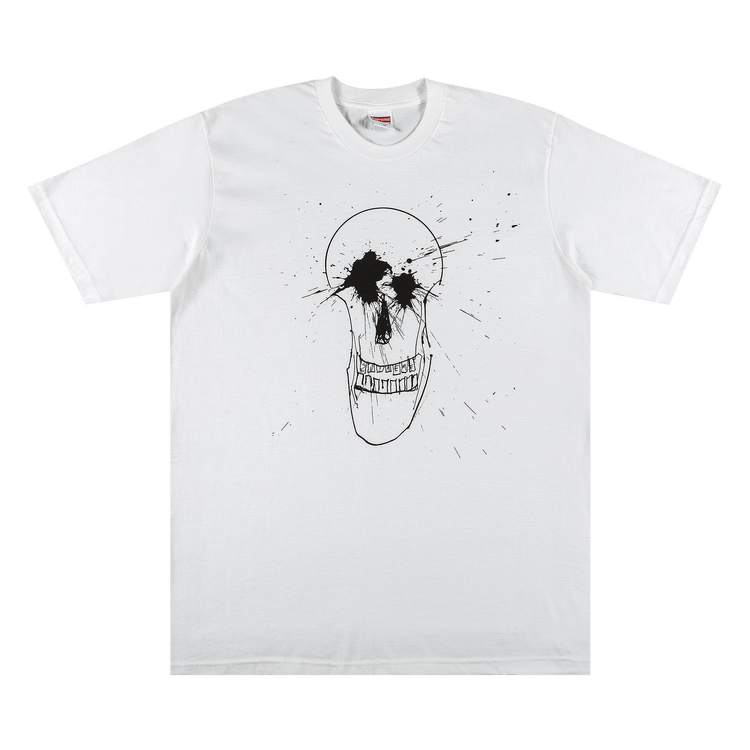 Supreme Ralph Steadman Skull Tee 'White'