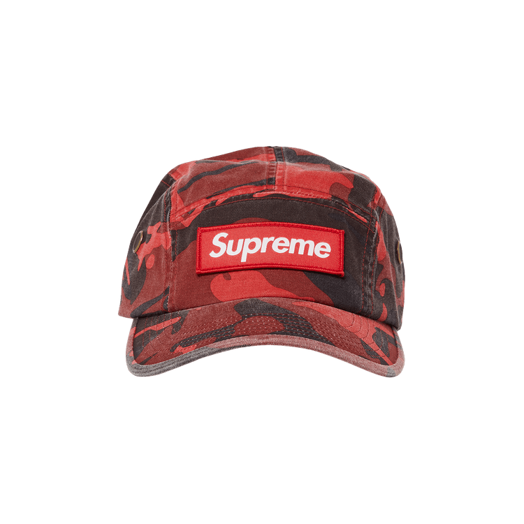 Supreme Military Camp Cap 'Red Camo'