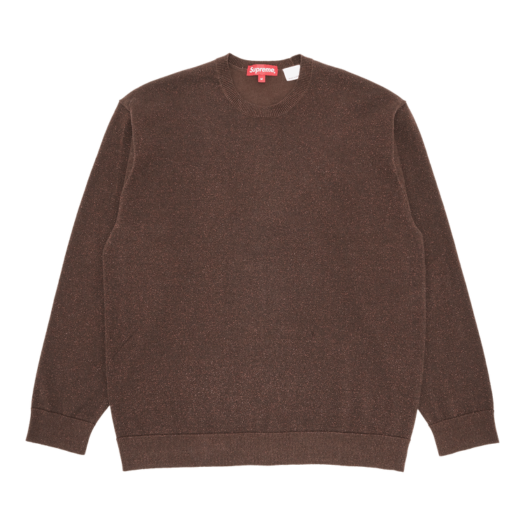 Supreme Metallic Long-Sleeve Top 'Brown'
