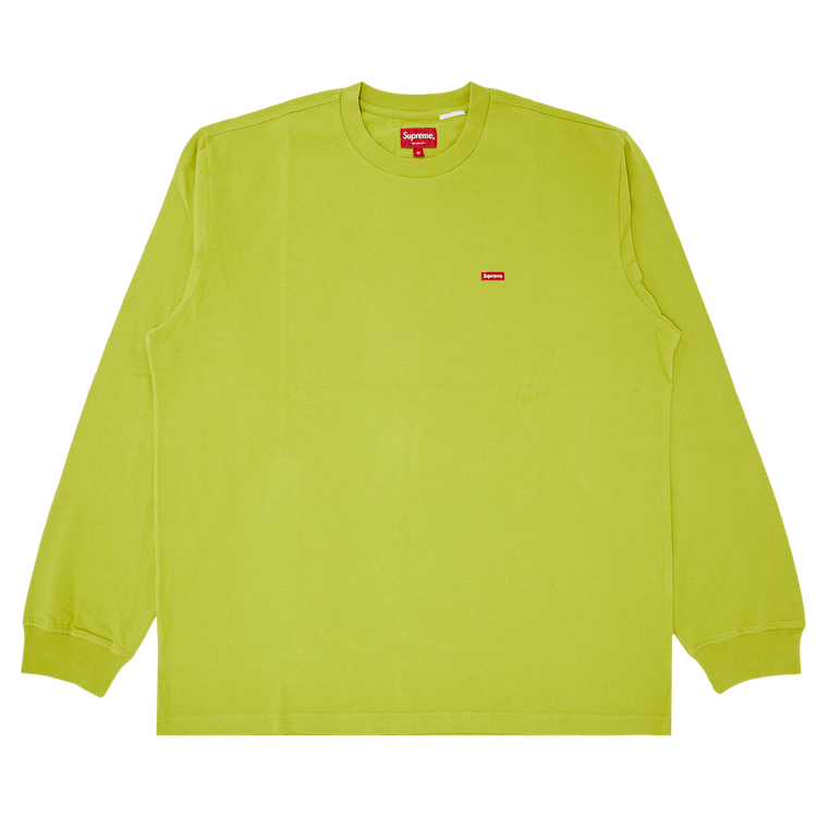 Supreme Small Box Long-Sleeve Tee 'Green'