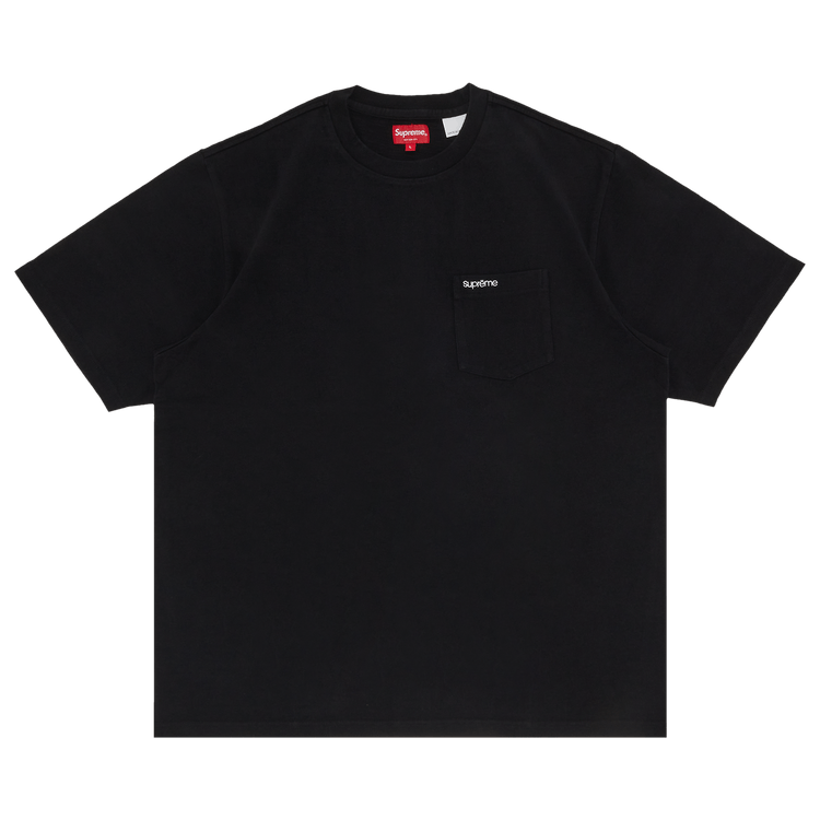 Supreme Short-Sleeve Pocket Tee 'Black'
