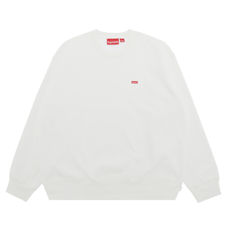 Supreme Small Box Crewneck 'White'