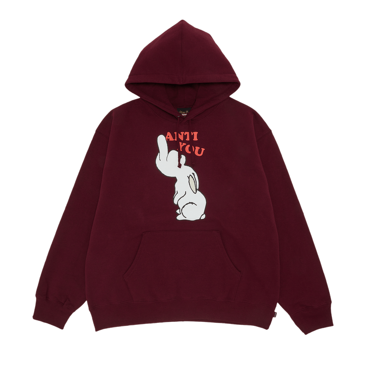 Supreme x UNDERCOVER Anti You Hooded Sweatshirt 'Burgundy'