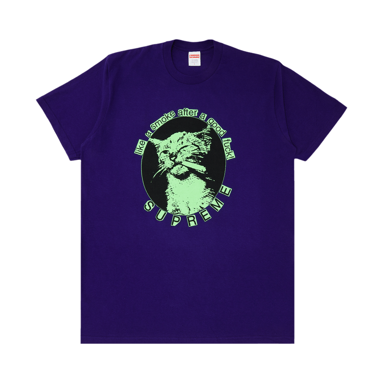 Supreme Smoke Tee 'Purple'