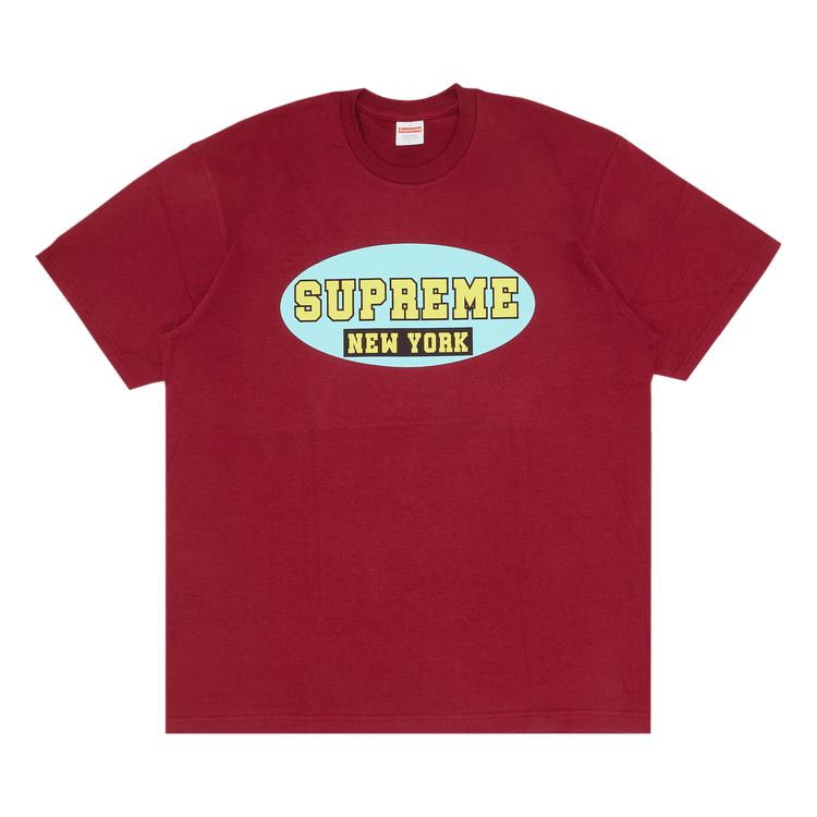 Supreme New York Tee 'Cardinal'
