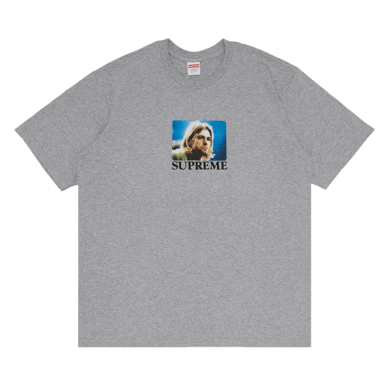 Supreme Kurt Cobain Tee 'Heather Grey'
