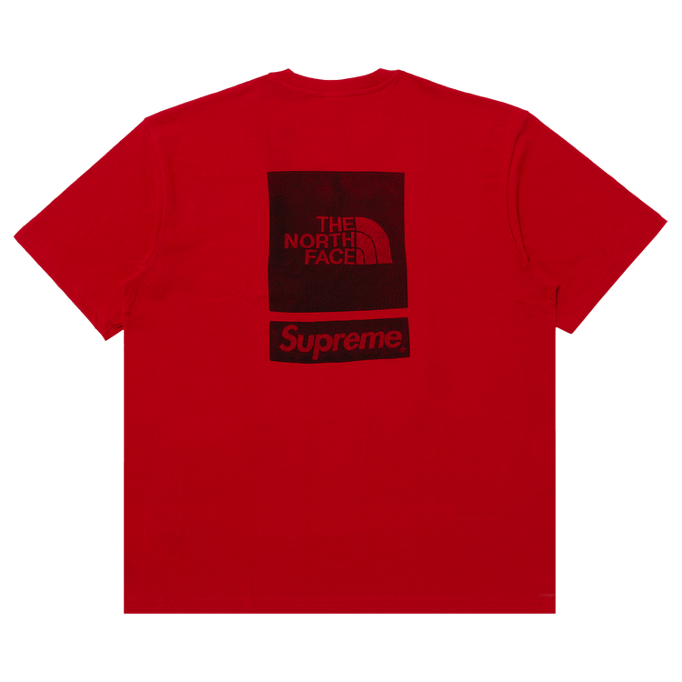 Supreme x The North Face Short-Sleeve Top 'Red'