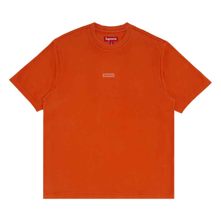 Supreme Overprint Small Box Short-Sleeve Top 'Orange'