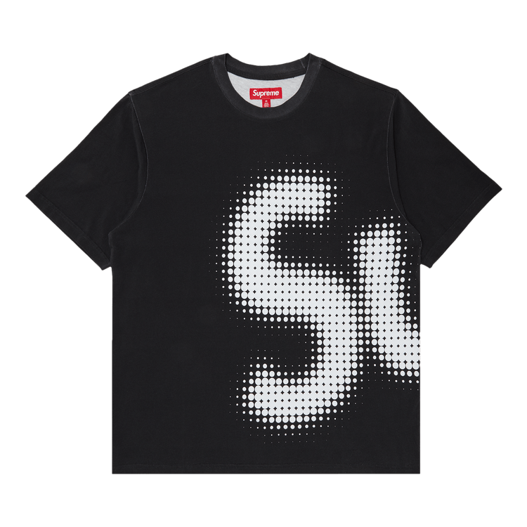 Supreme Halftone Short-Sleeve Top 'Black'