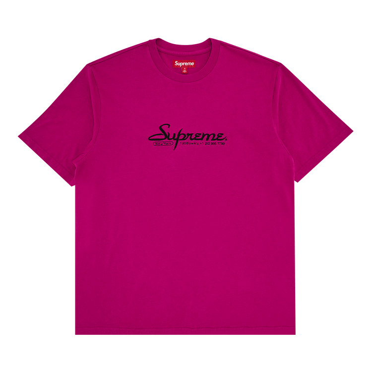 Supreme Contact Short-Sleeve Top 'Plum'