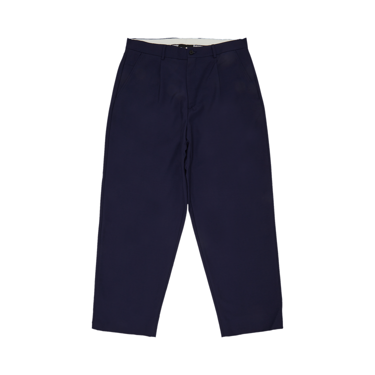 Supreme Pleated Trouser 'Navy'