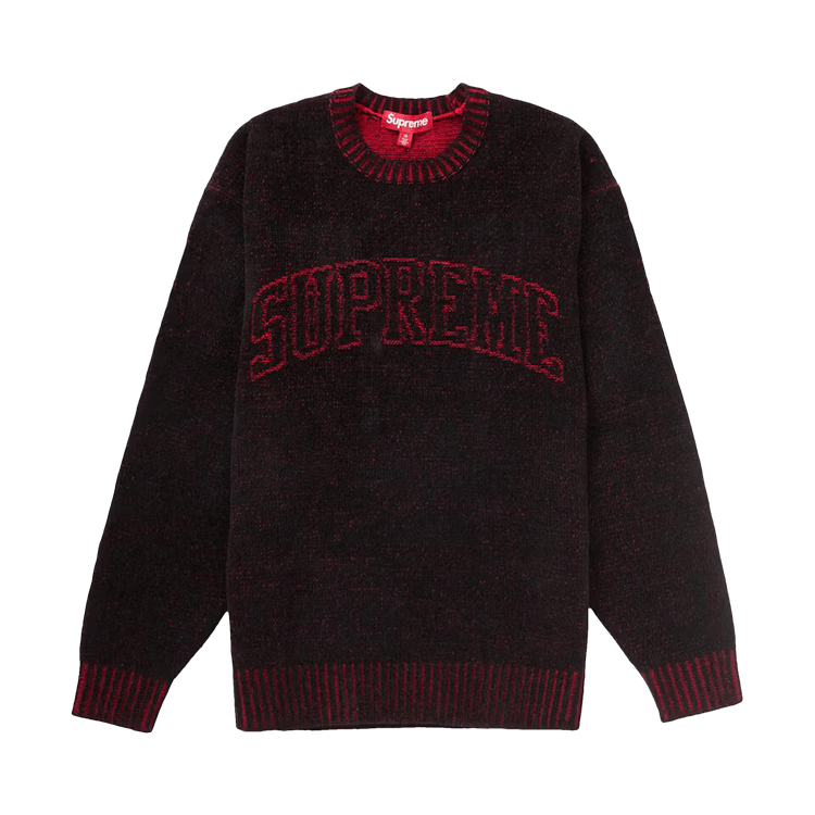 Supreme Contrast Arc Sweater 'Black'