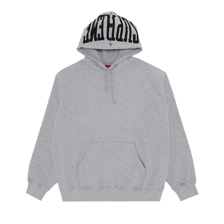 Supreme Warm Up Hooded Sweatshirt 'Heather Grey'