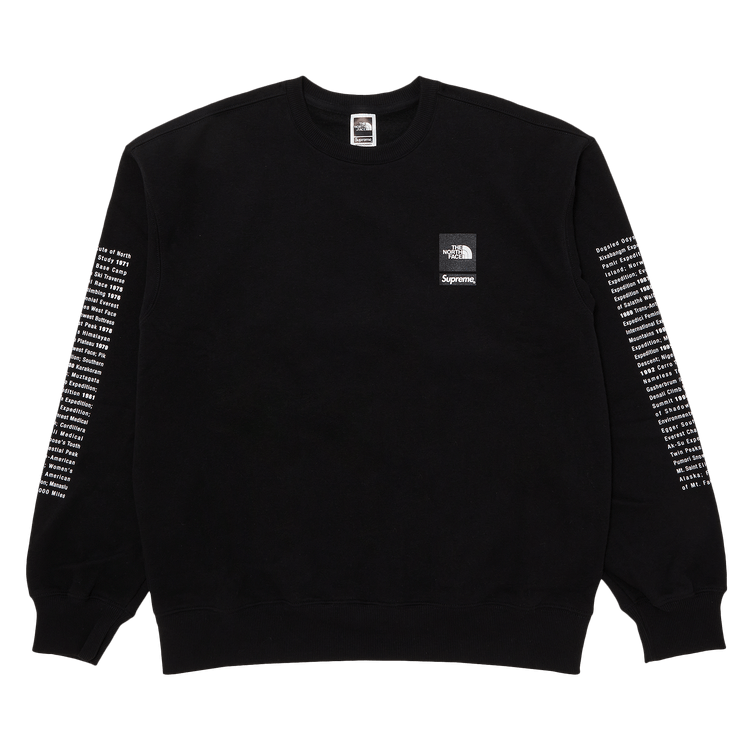 Supreme x The North Face Crewneck 'Black'