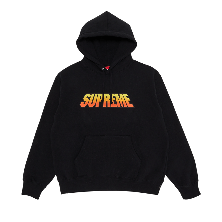 Supreme Gradient Hooded Sweatshirt 'Black'