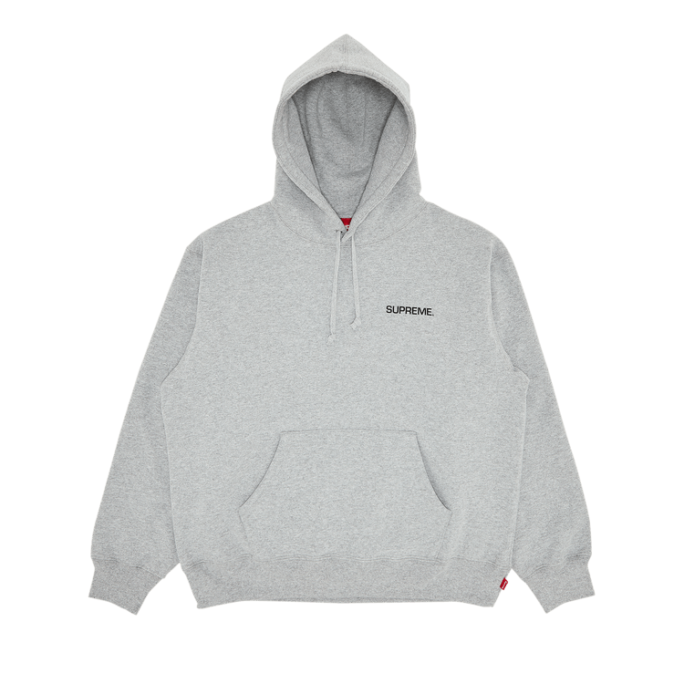 Supreme Immortal Hooded Sweatshirt 'Heather Grey'