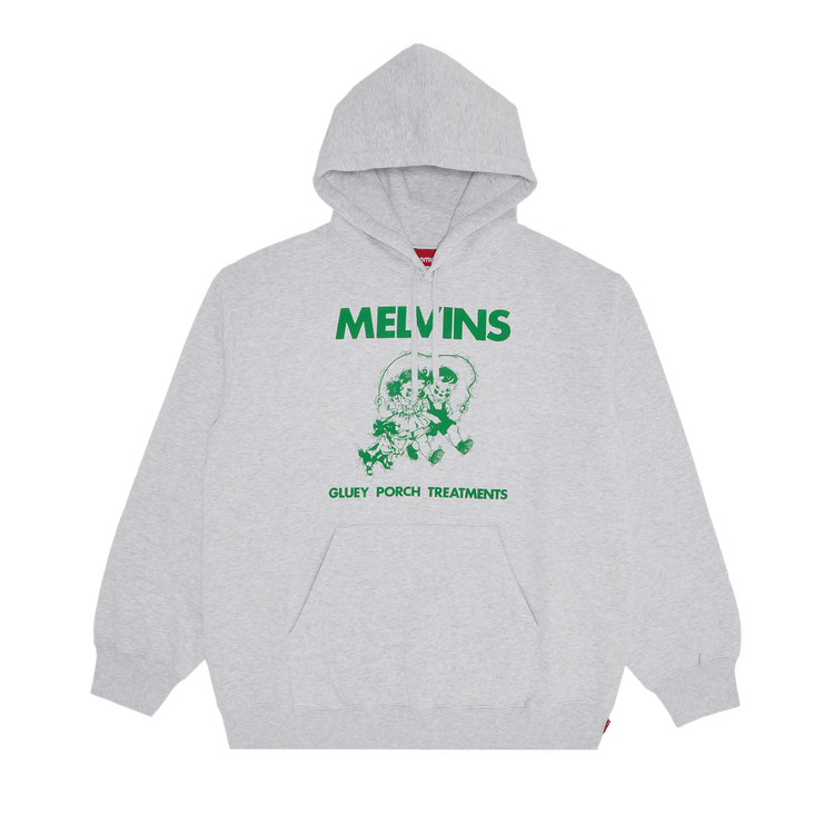 Supreme x Melvins Hooded Sweatshirt 'Ash Grey'