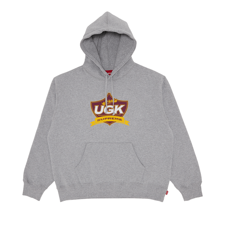 Supreme UGK Hooded Sweatshirt 'Heather Grey'