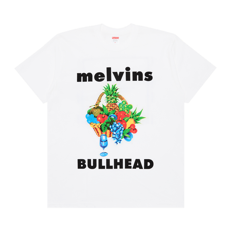Supreme x Melvins Bullhead Tee 'White'