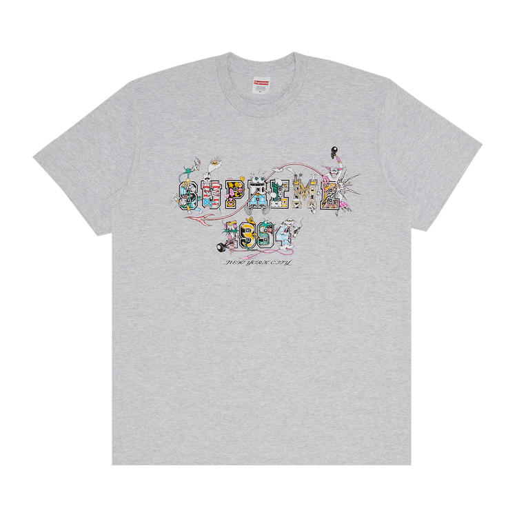 Supreme Varsity Tee 'Ash Grey'