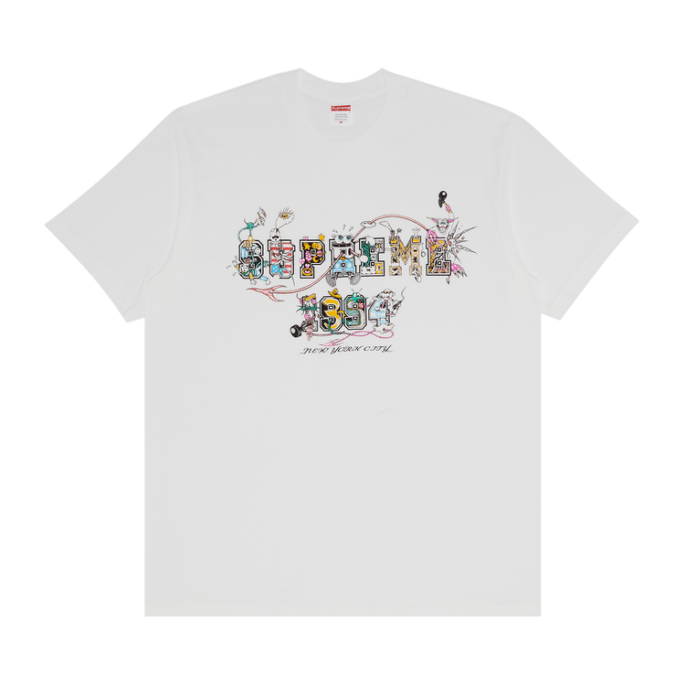 Supreme Varsity Tee 'White'
